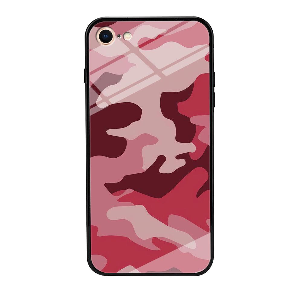 Army Pattern 004 iPhone 8 Case-Tempered Glass Case-Xtracase