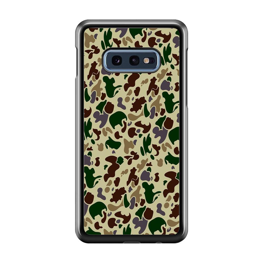 Army Pattern 005 Samsung Galaxy S10E Case-Plastic / Full Wrap (3D Case)-Xtracase