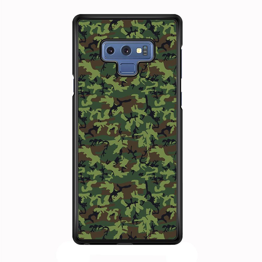 Army Pattern 006 Samsung Galaxy Note 9 Case-Plastic / Full Wrap (3D Case)-Xtracase