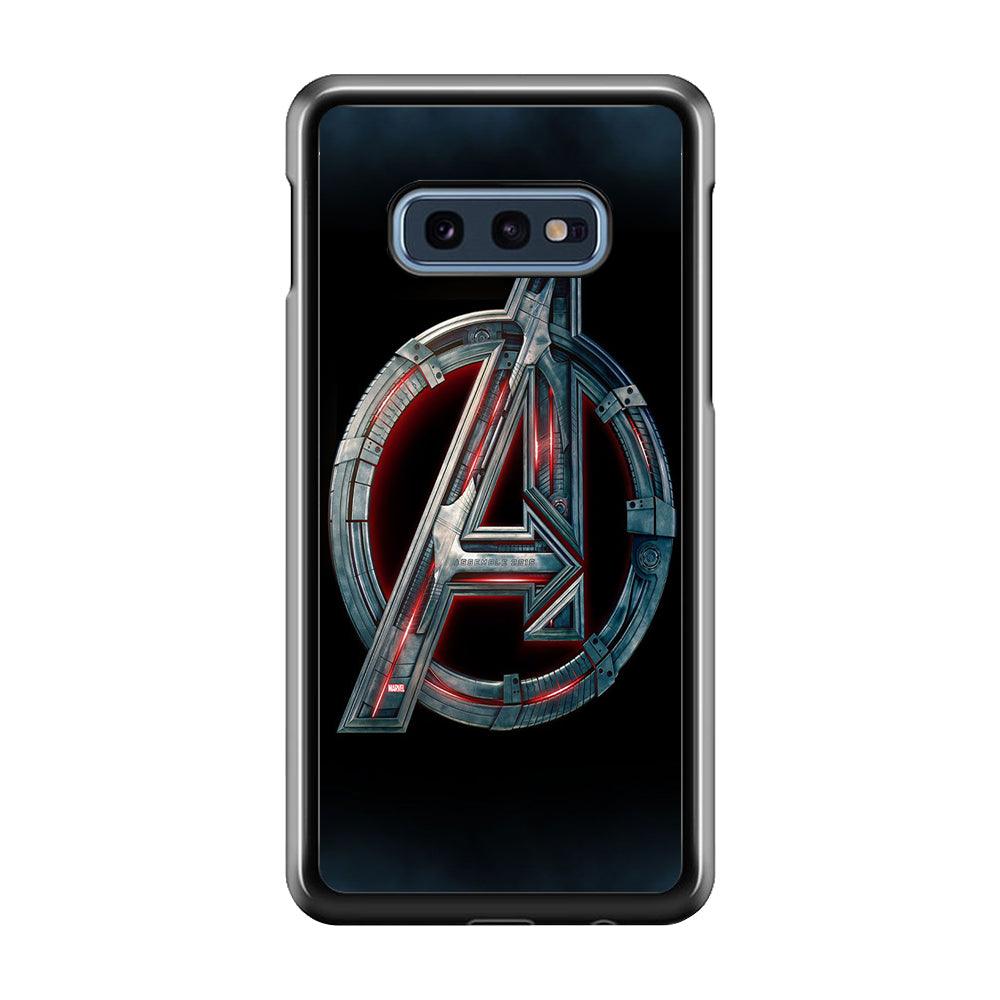 Avenger Logo Samsung Galaxy S10E Case-Plastic / Full Wrap (3D Case)-Xtracase