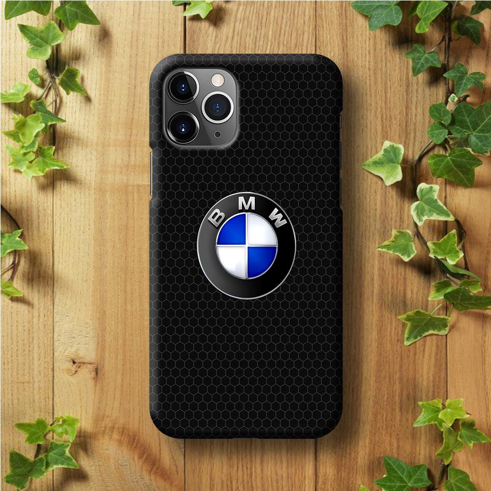 BMW Logo iPhone 11 Pro Max Case-Plastic / Full Wrap (3D Case)-Xtracase