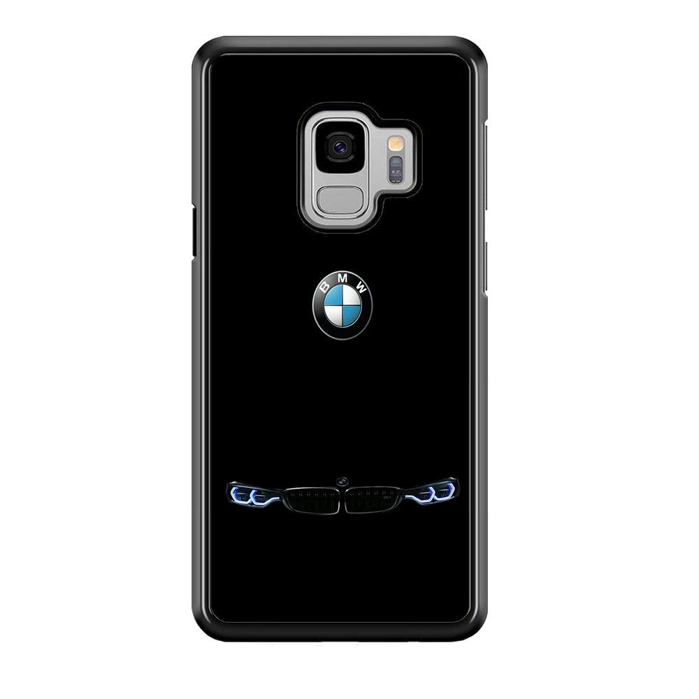 BMW Logo Black Samsung Galaxy S9 Case-Plastic / Full Wrap (3D Case)-Xtracase
