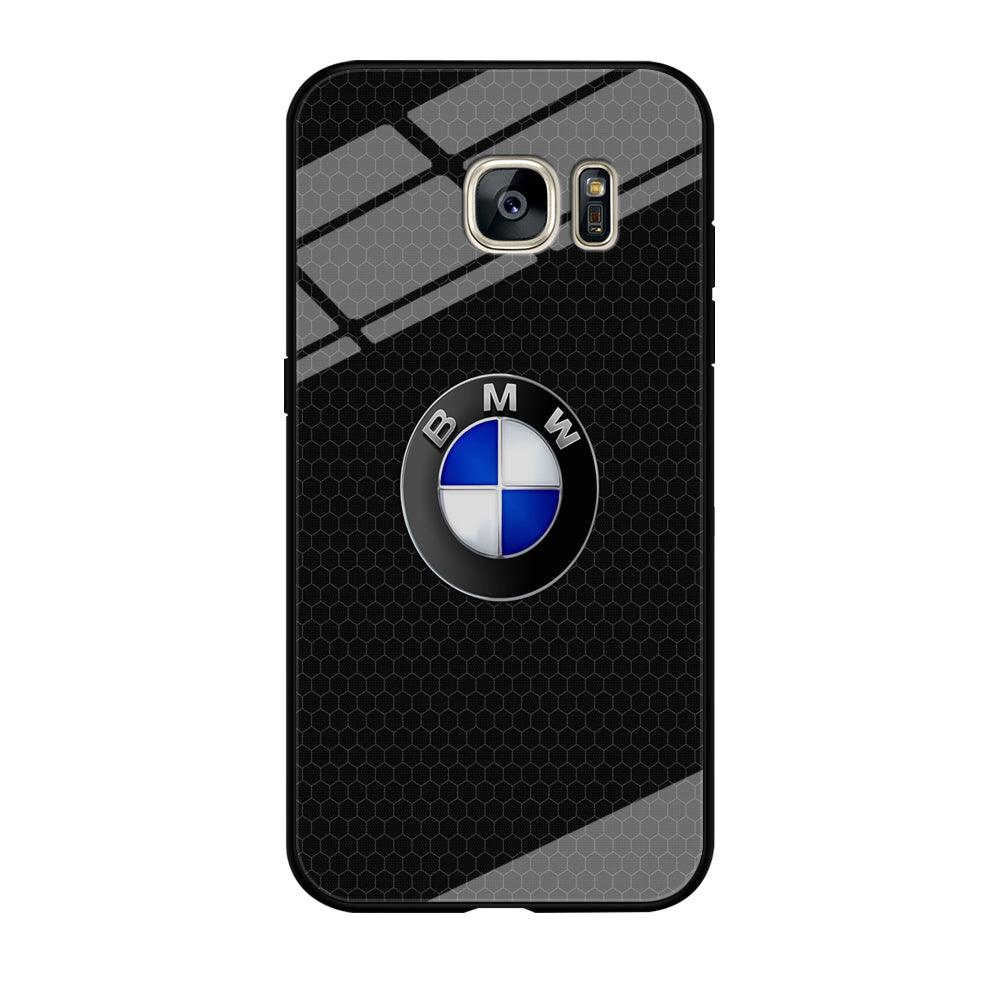 BMW Logo Samsung Galaxy S7 Edge Case-Tempered Glass Case-Xtracase