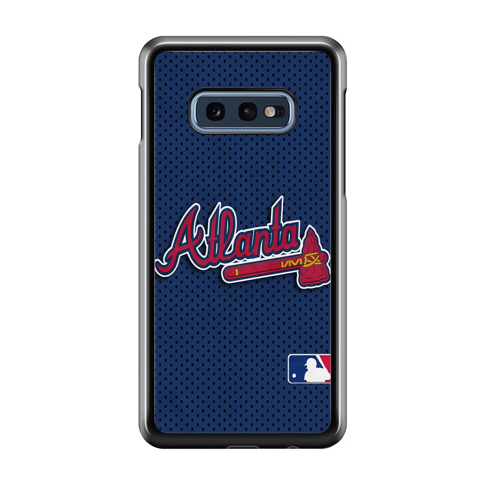 Baseball Atlanta Braves MLB 002 Samsung Galaxy S10E Case-Plastic / Full Wrap (3D Case)-Xtracase