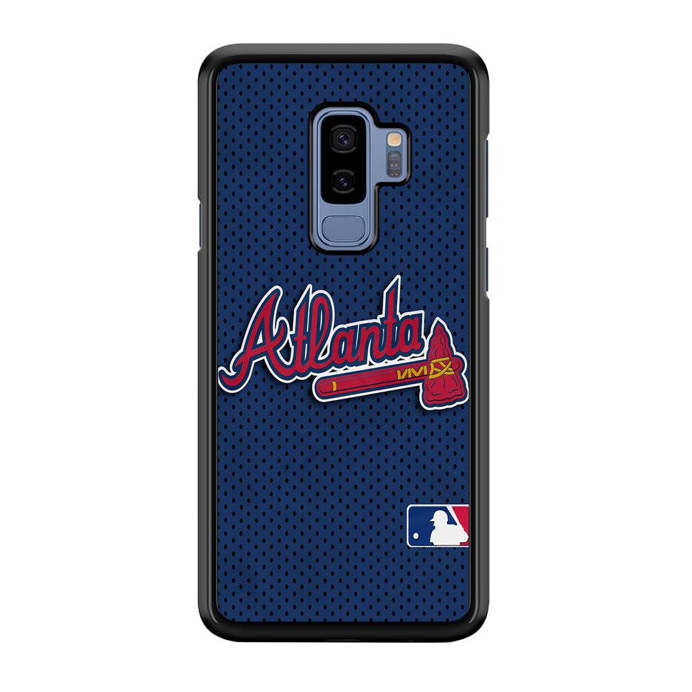 Baseball Atlanta Braves MLB 002 Samsung Galaxy S9 Plus Case-Plastic / Full Wrap (3D Case)-Xtracase