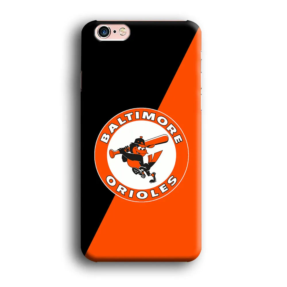 Baseball Baltimore Orioles MLB 001 iPhone 6 | 6s Case-Plastic / Full Wrap (3D Case)-Xtracase