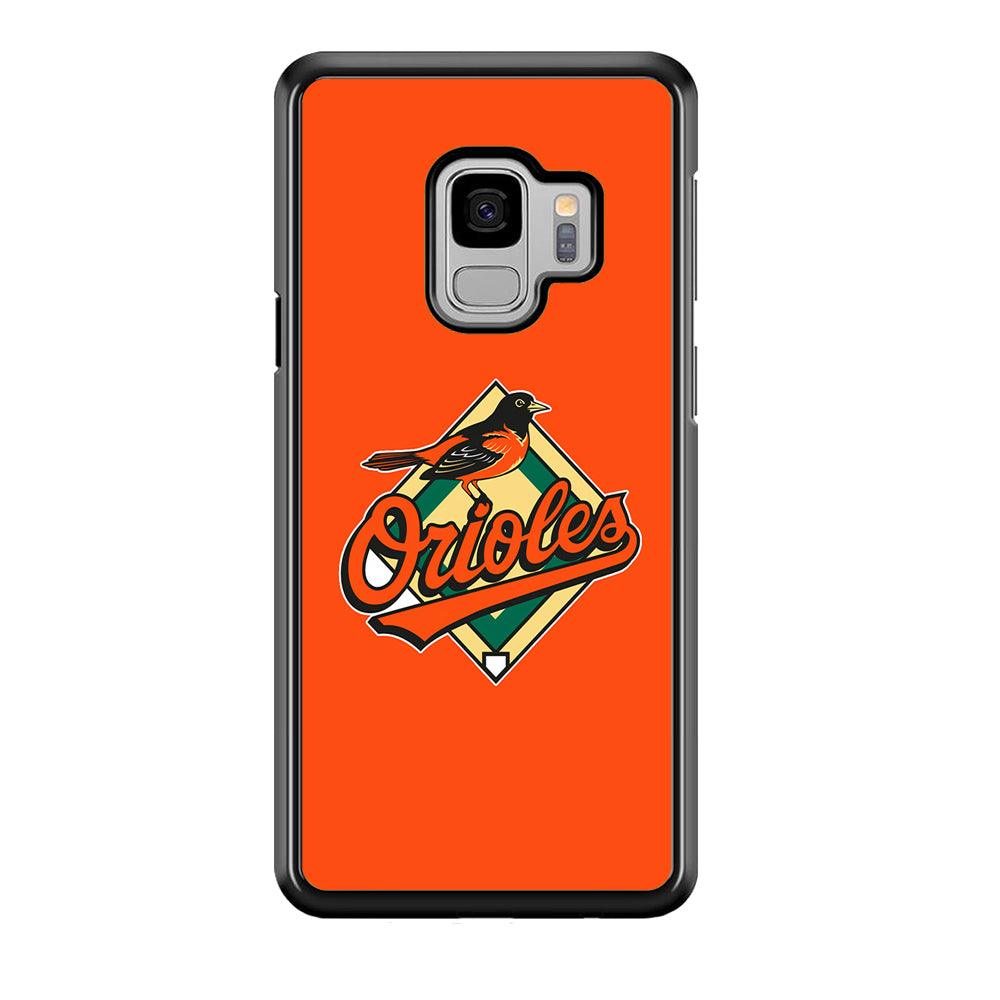 Baseball Baltimore Orioles MLB 002 Samsung Galaxy S9 Case-Plastic / Full Wrap (3D Case)-Xtracase
