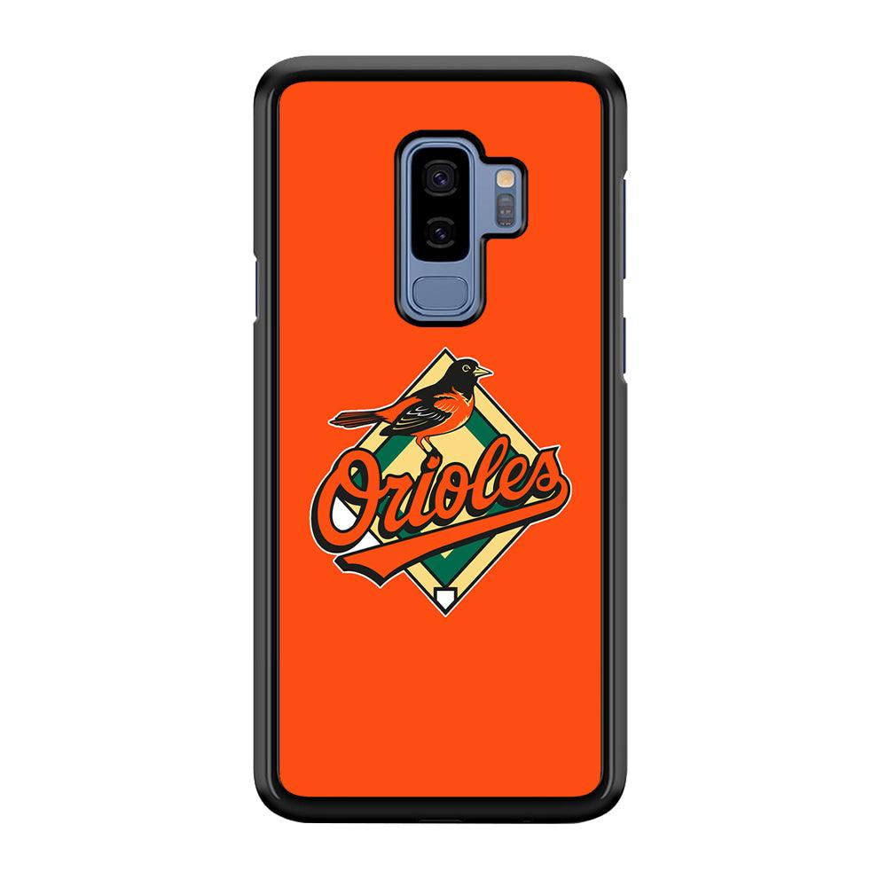 Baseball Baltimore Orioles MLB 002 Samsung Galaxy S9 Plus Case-Plastic / Full Wrap (3D Case)-Xtracase