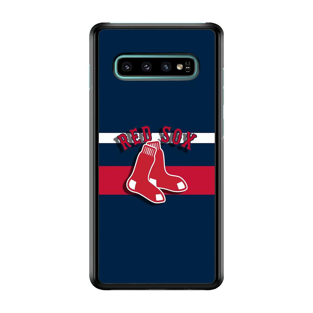Baseball Boston Red Sox MLB 001 Samsung Galaxy S10 Plus Case-Plastic / Full Wrap (3D Case)-Xtracase