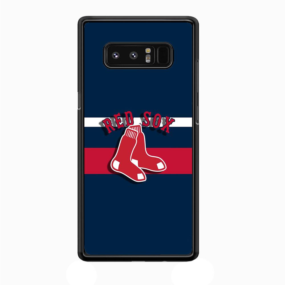 Baseball Boston Red Sox MLB 001 Samsung Galaxy Note 8 Case-Plastic / Full Wrap (3D Case)-Xtracase