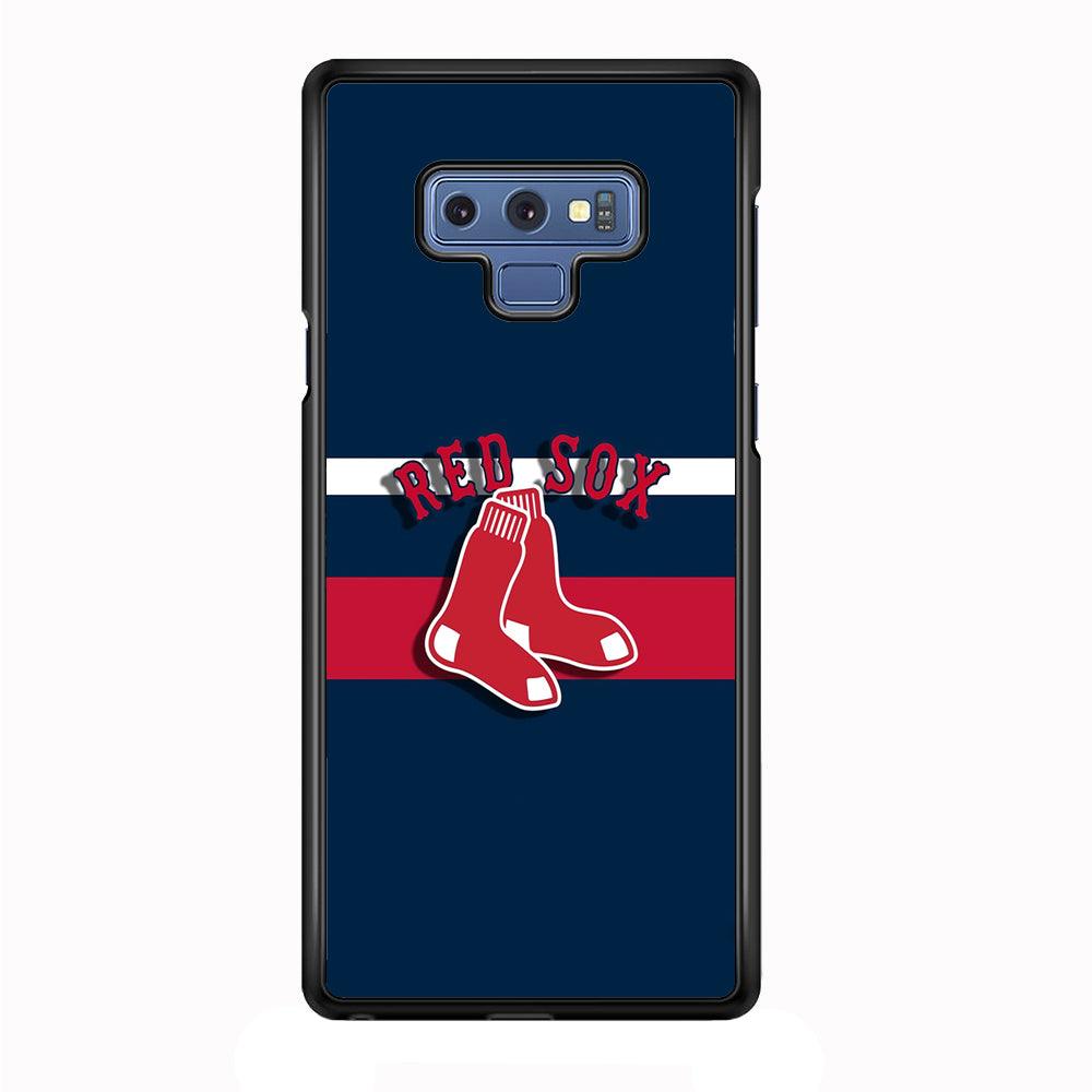 Baseball Boston Red Sox MLB 001 Samsung Galaxy Note 9 Case-Plastic / Full Wrap (3D Case)-Xtracase