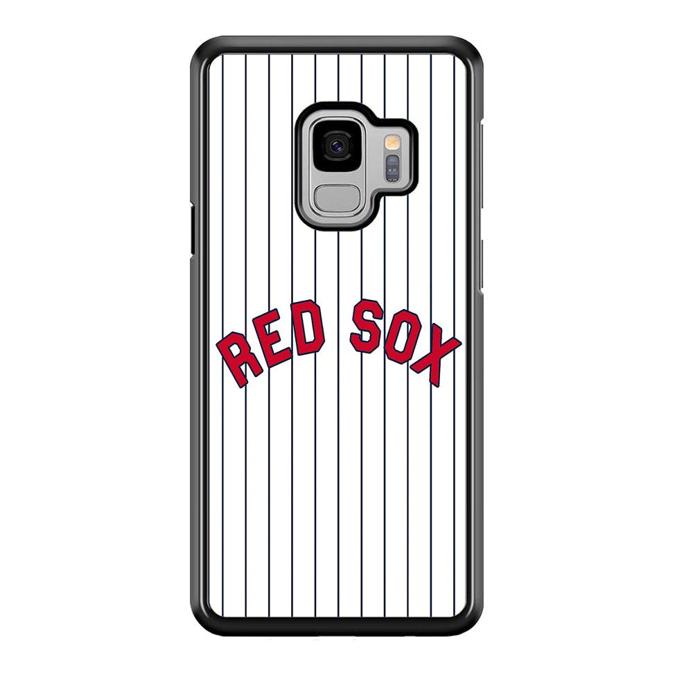 Baseball Boston Red Sox MLB 002 Samsung Galaxy S9 Case-Plastic / Full Wrap (3D Case)-Xtracase