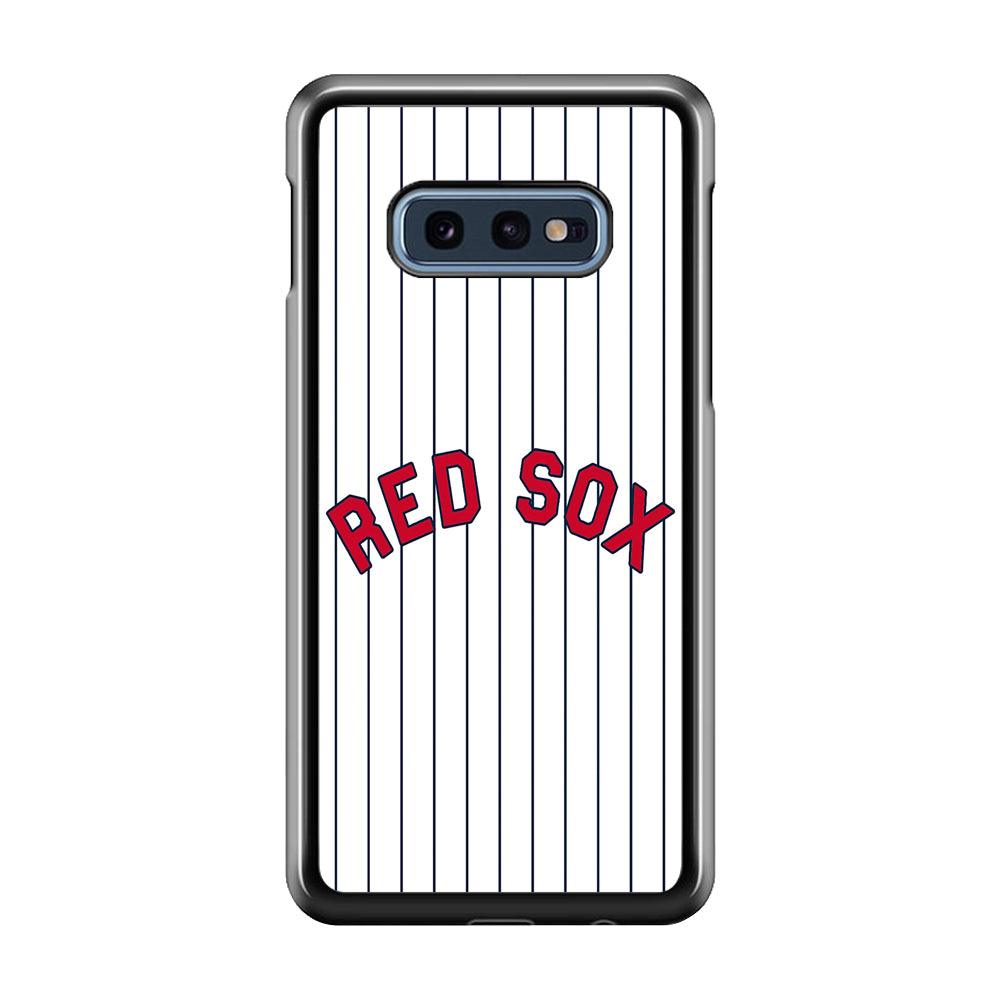 Baseball Boston Red Sox MLB 002 Samsung Galaxy S10E Case-Plastic / Full Wrap (3D Case)-Xtracase
