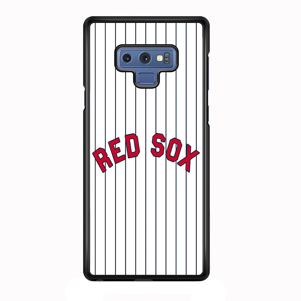 Baseball Boston Red Sox MLB 002 Samsung Galaxy Note 9 Case-Plastic / Full Wrap (3D Case)-Xtracase