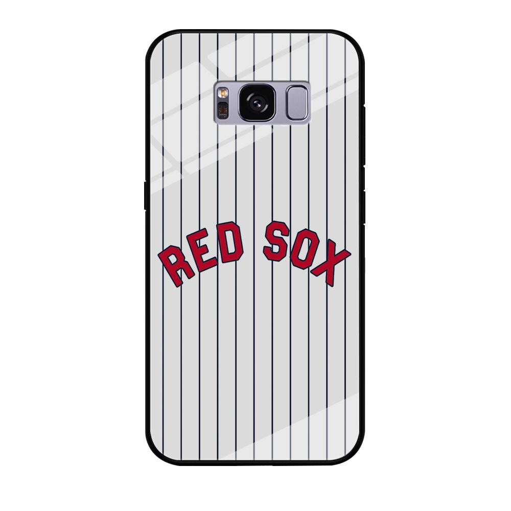 Baseball Boston Red Sox MLB 002 Samsung Galaxy S8 Case-Tempered Glass Case-Xtracase