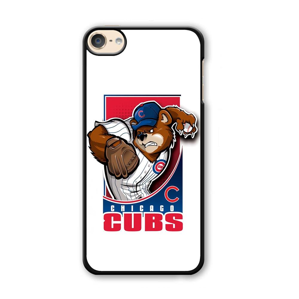 Baseball Chicago Cubs MLB 001 iPod Touch 6 Case-Plastic / Full Wrap (3D Case)-Xtracase