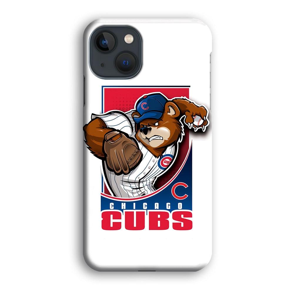 Baseball Chicago Cubs MLB 001 iPhone 13 Case-Plastic / Full Wrap (3D Case)-Xtracase