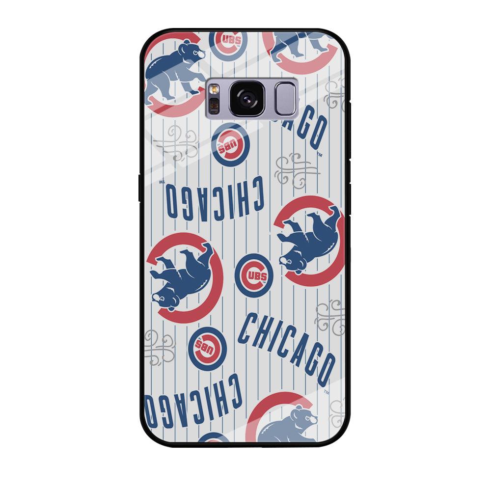 Baseball Chicago Cubs MLB 002 Samsung Galaxy S8 Case-Tempered Glass Case-Xtracase