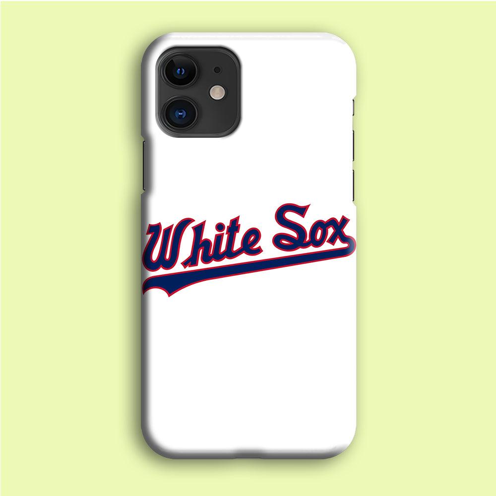 Baseball Chicago White Sox MLB 001 iPhone 12 Mini Case-Plastic / Full Wrap (3D Case)-Xtracase