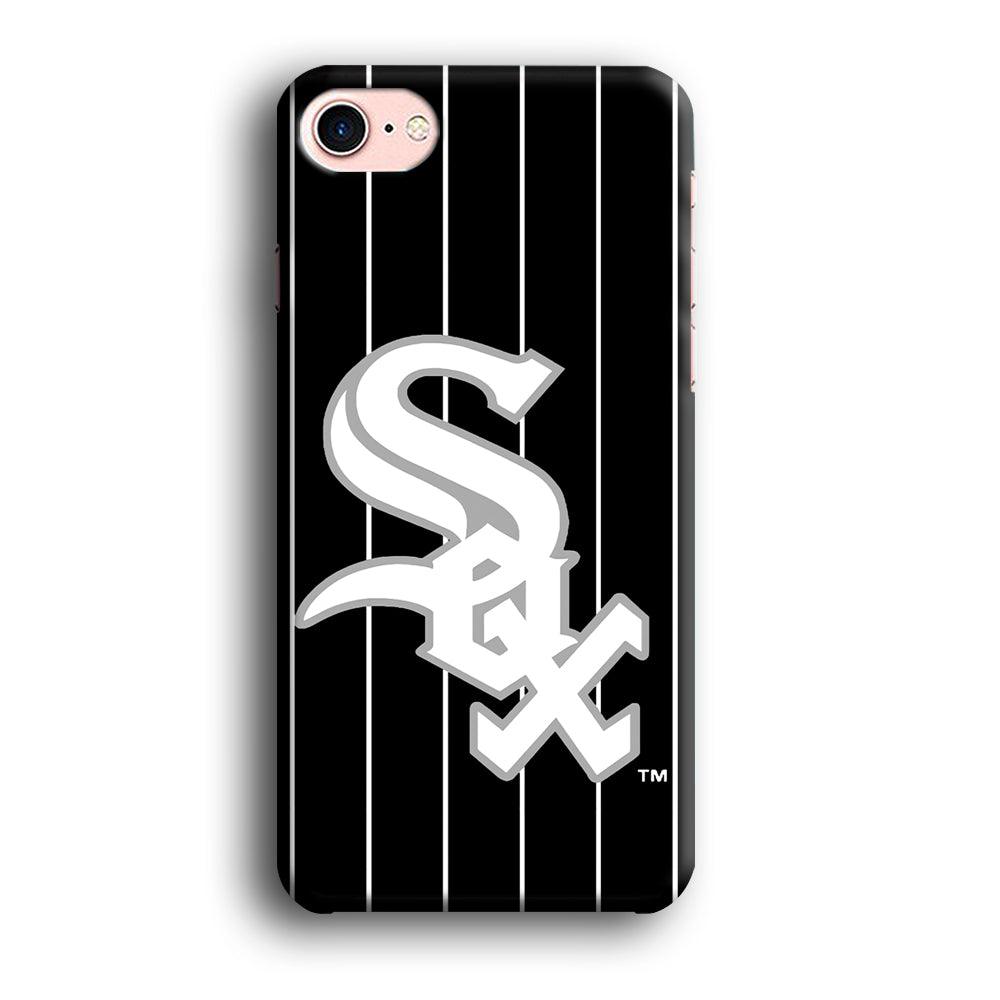 Baseball Chicago White Sox MLB 002 iPhone SE 2020 Case-Plastic / Full Wrap (3D Case)-Xtracase