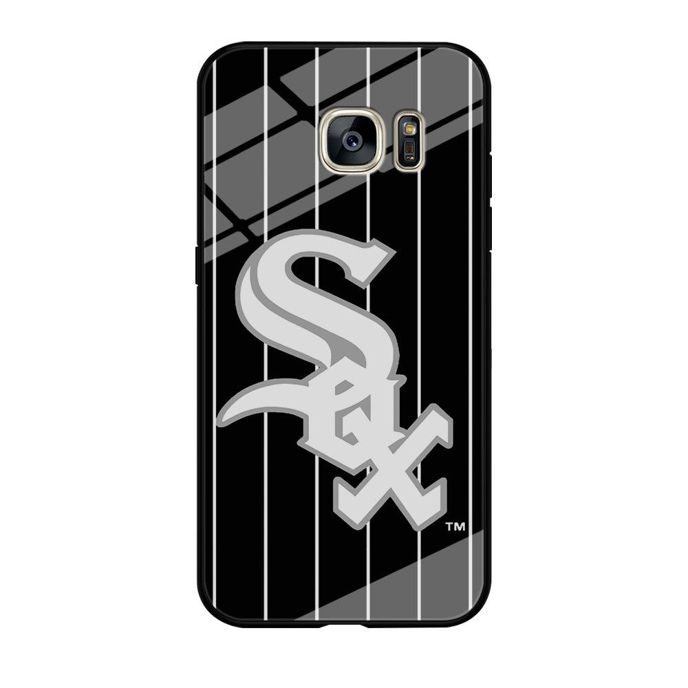 Baseball Chicago White Sox MLB 002 Samsung Galaxy S7 Case-Tempered Glass Case-Xtracase