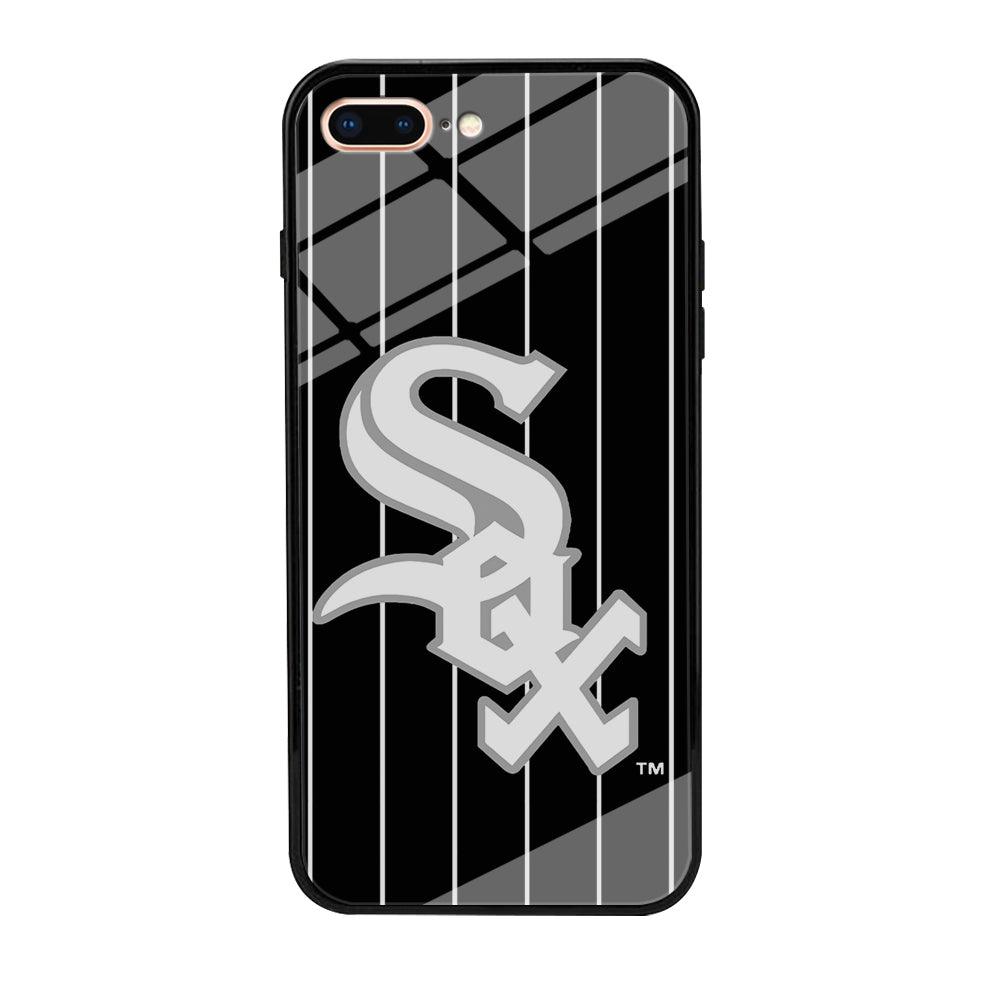 Baseball Chicago White Sox MLB 002 iPhone 8 Plus Case-Tempered Glass Case-Xtracase