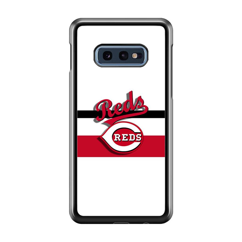Baseball Cincinnati Reds MLB 001 Samsung Galaxy S10E Case-Plastic / Full Wrap (3D Case)-Xtracase