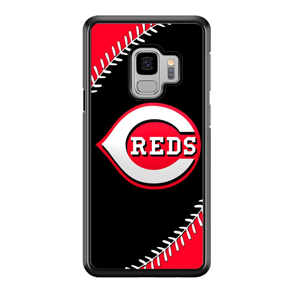 Baseball Cincinnati Reds MLB 002 Samsung Galaxy S9 Case-Plastic / Full Wrap (3D Case)-Xtracase