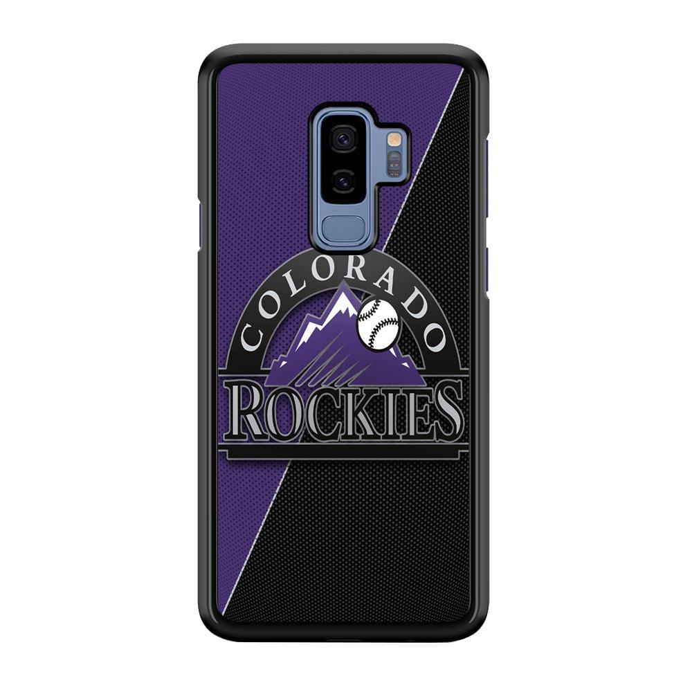 Baseball Colorado Rockies MLB 001 Samsung Galaxy S9 Plus Case-Plastic / Full Wrap (3D Case)-Xtracase