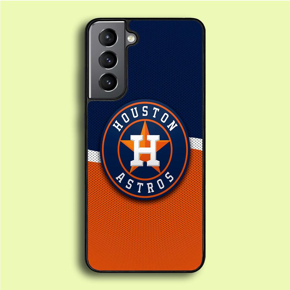 Baseball Houston Astros MLB 001 Samsung Galaxy S21 Plus Case-Plastic / Full Wrap (3D Case)-Xtracase