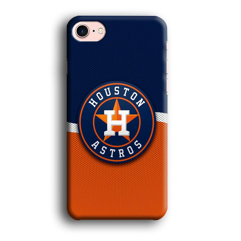 Baseball Houston Astros MLB 001 iPhone SE 2020 Case-Plastic / Full Wrap (3D Case)-Xtracase