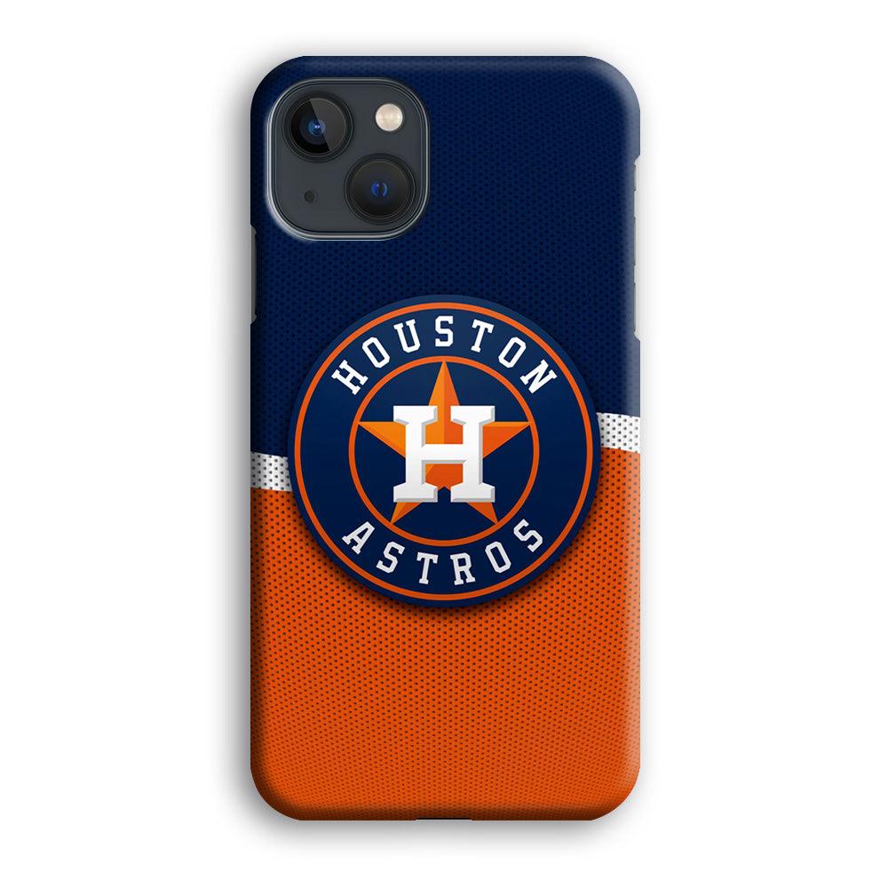 Baseball Houston Astros MLB 001 iPhone 13 Mini Case-Plastic / Full Wrap (3D Case)-Xtracase