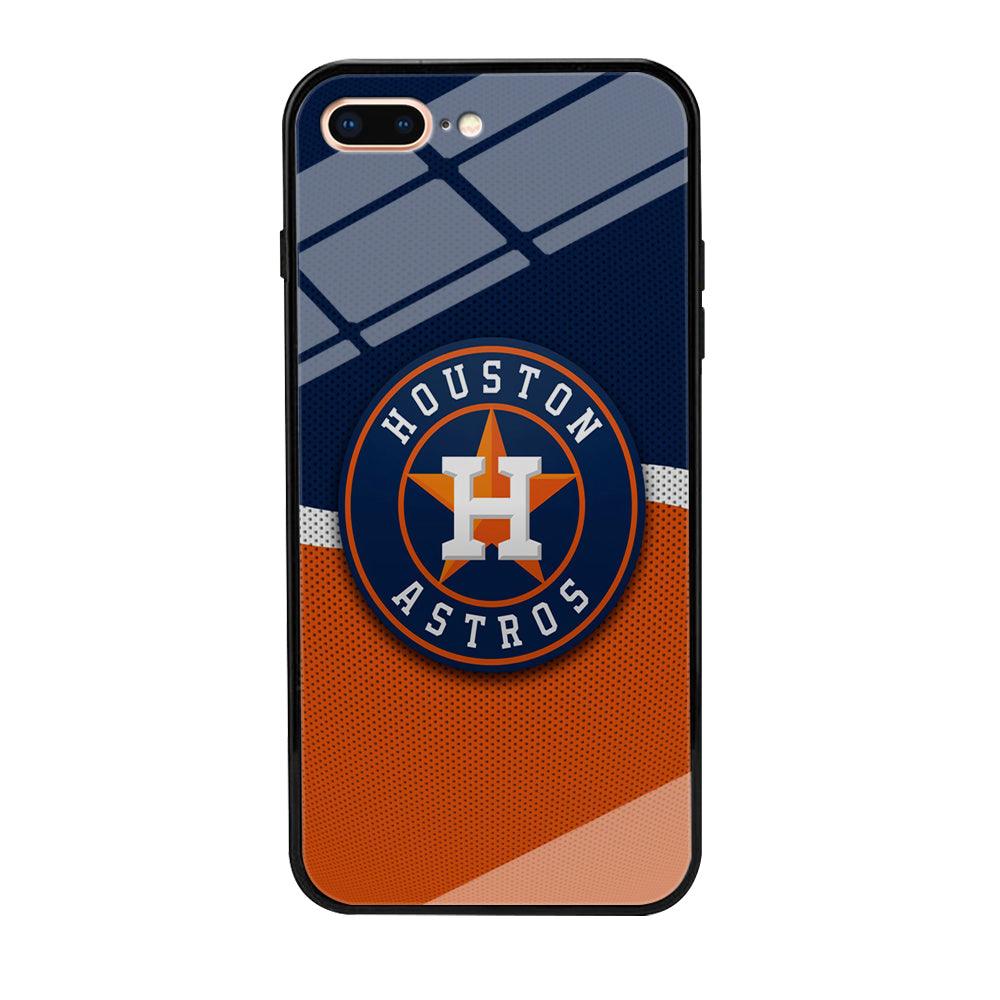 Baseball Houston Astros MLB 001 iPhone 7 Plus Case-Tempered Glass Case-Xtracase
