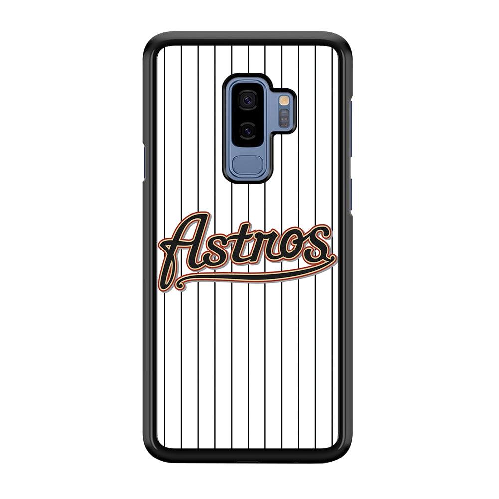 Baseball Houston Astros MLB 002 Samsung Galaxy S9 Plus Case-Plastic / Full Wrap (3D Case)-Xtracase