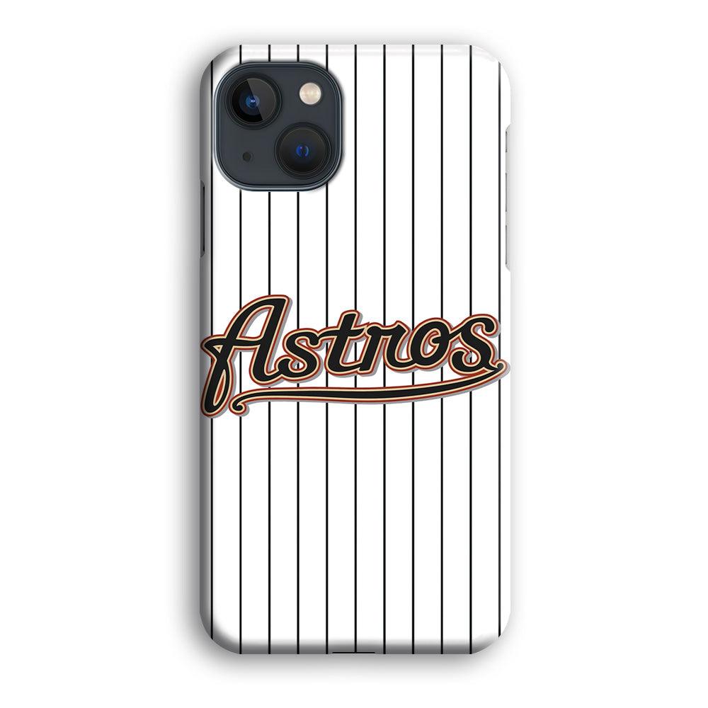Baseball Houston Astros MLB 002 iPhone 13 Mini Case-Plastic / Full Wrap (3D Case)-Xtracase