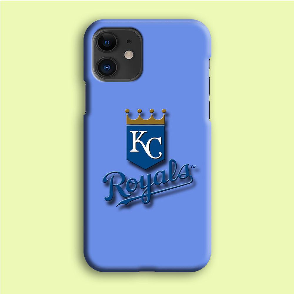 Baseball Kansas City Royals MLB 002 iPhone 12 Mini Case-Plastic / Full Wrap (3D Case)-Xtracase