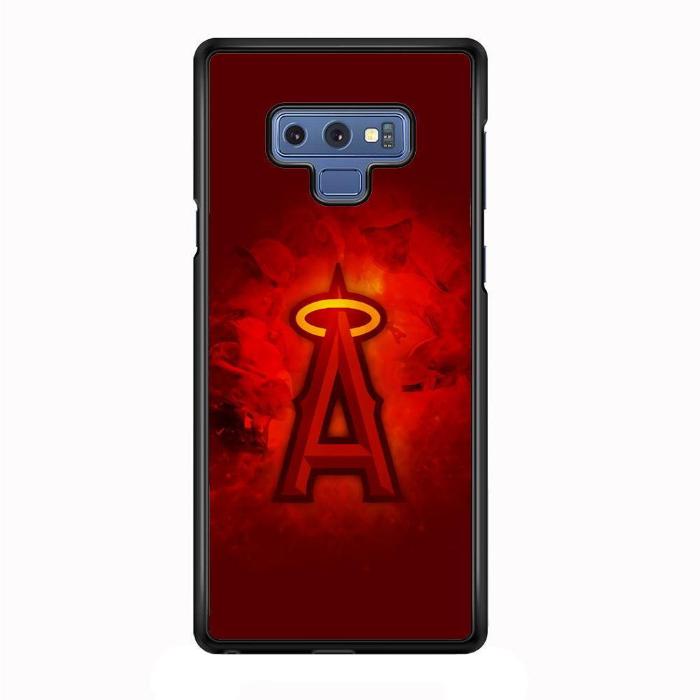 Baseball Los Angeles Angels MLB 002 Samsung Galaxy Note 9 Case-Plastic / Full Wrap (3D Case)-Xtracase