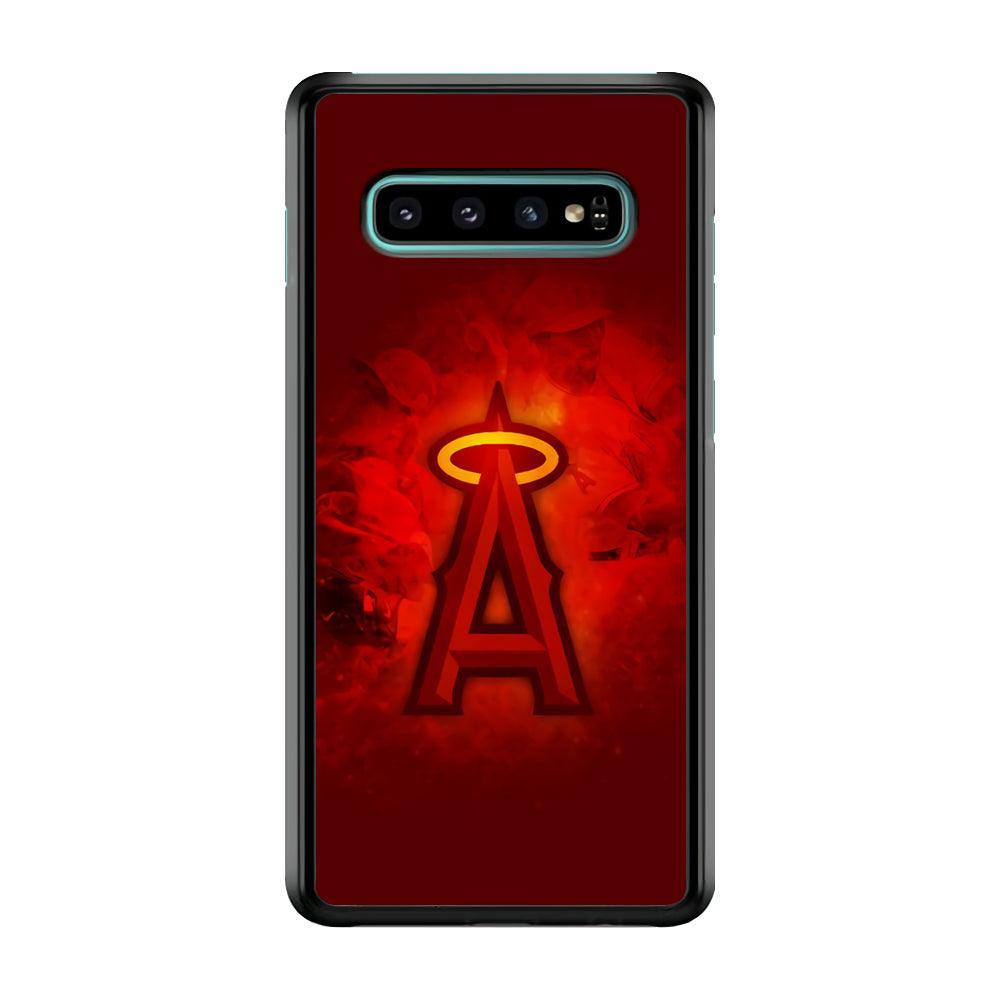 Baseball Los Angeles Angels MLB 002 Samsung Galaxy S10 Case-Plastic / Full Wrap (3D Case)-Xtracase