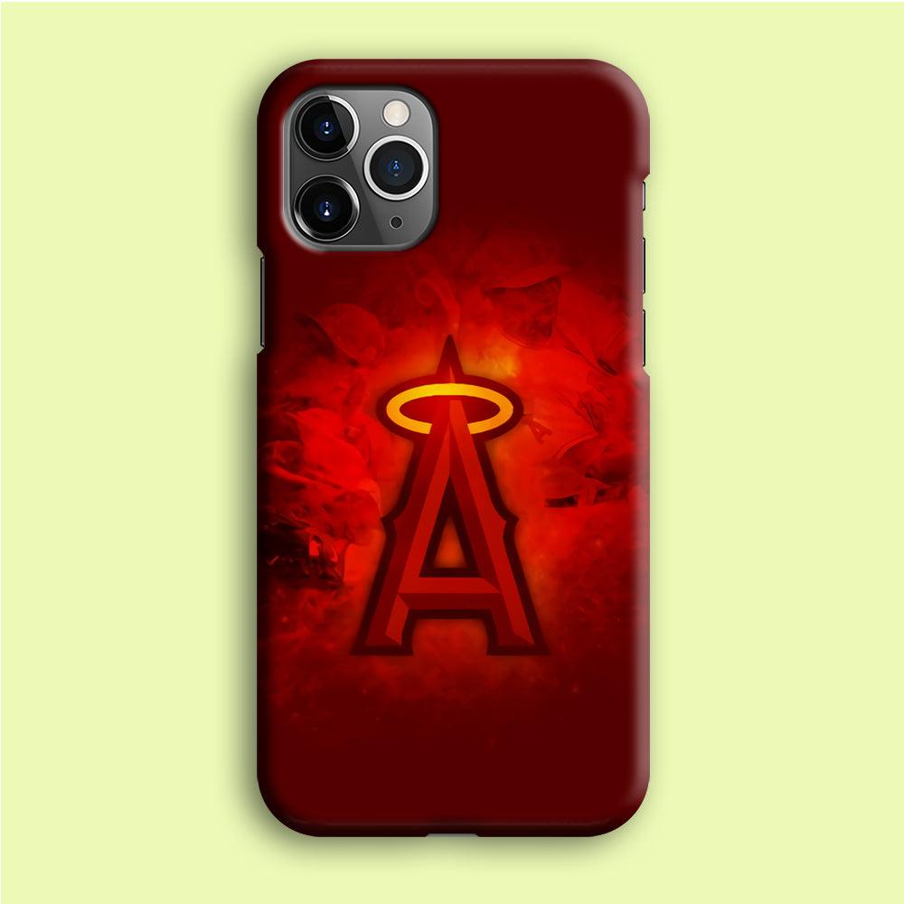 Baseball Los Angeles Angels MLB 002 iPhone 12 Pro Case-Plastic / Full Wrap (3D Case)-Xtracase