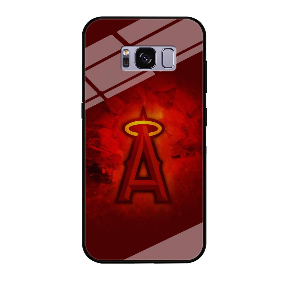 Baseball Los Angeles Angels MLB 002 Samsung Galaxy S8 Case-Tempered Glass Case-Xtracase
