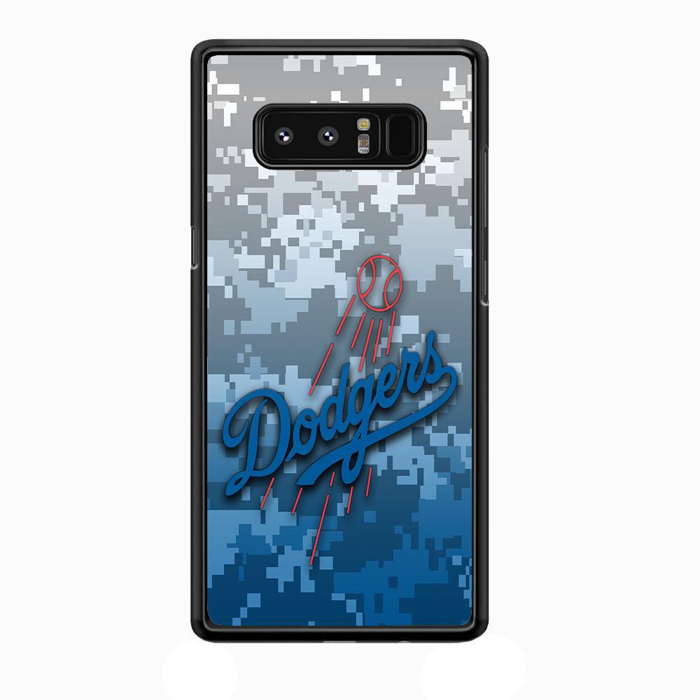 Baseball Los Angeles Dodgers MLB 001 Samsung Galaxy Note 8 Case-Plastic / Full Wrap (3D Case)-Xtracase
