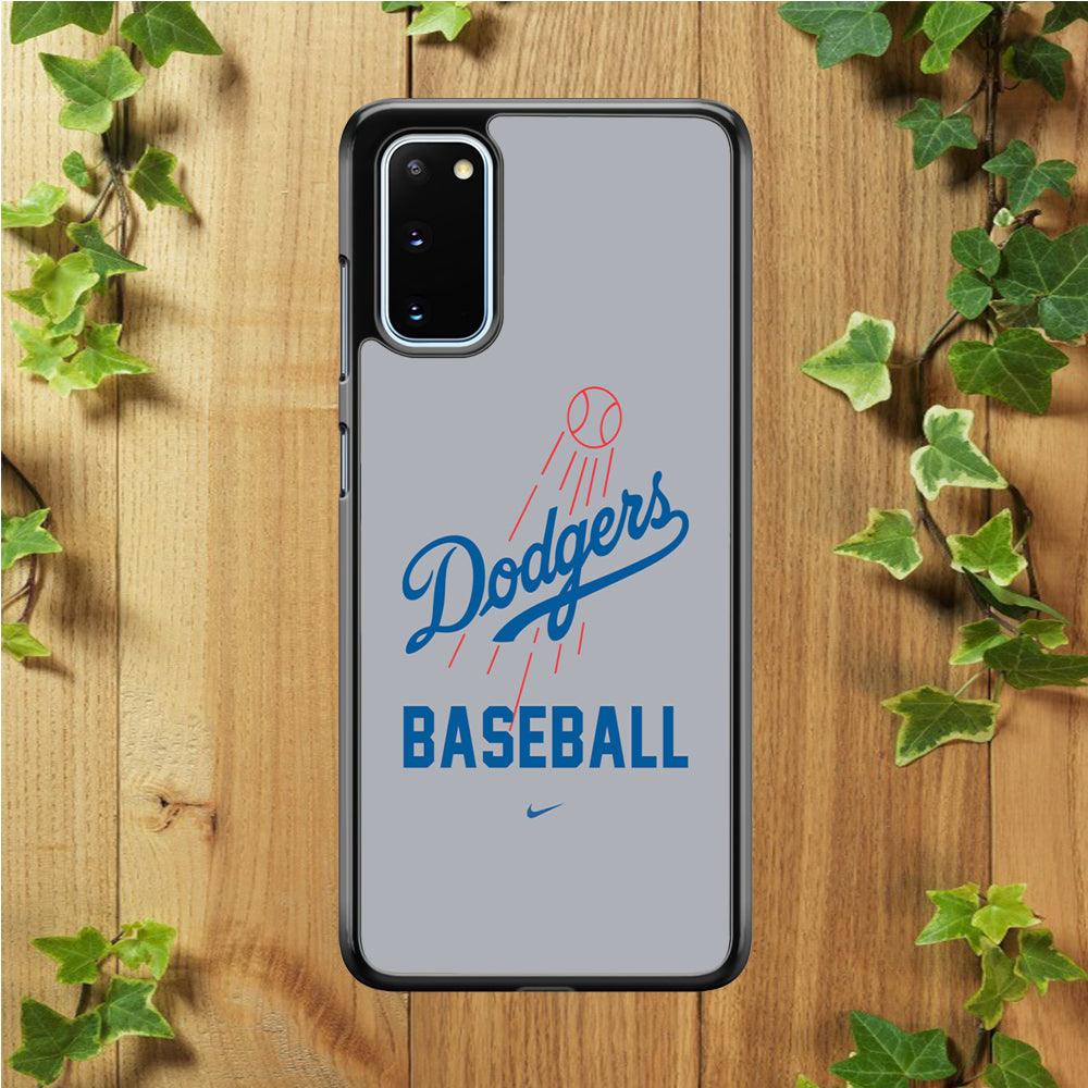 Baseball Los Angeles Dodgers MLB 002 Samsung Galaxy S20 Case-Plastic / Full Wrap (3D Case)-Xtracase