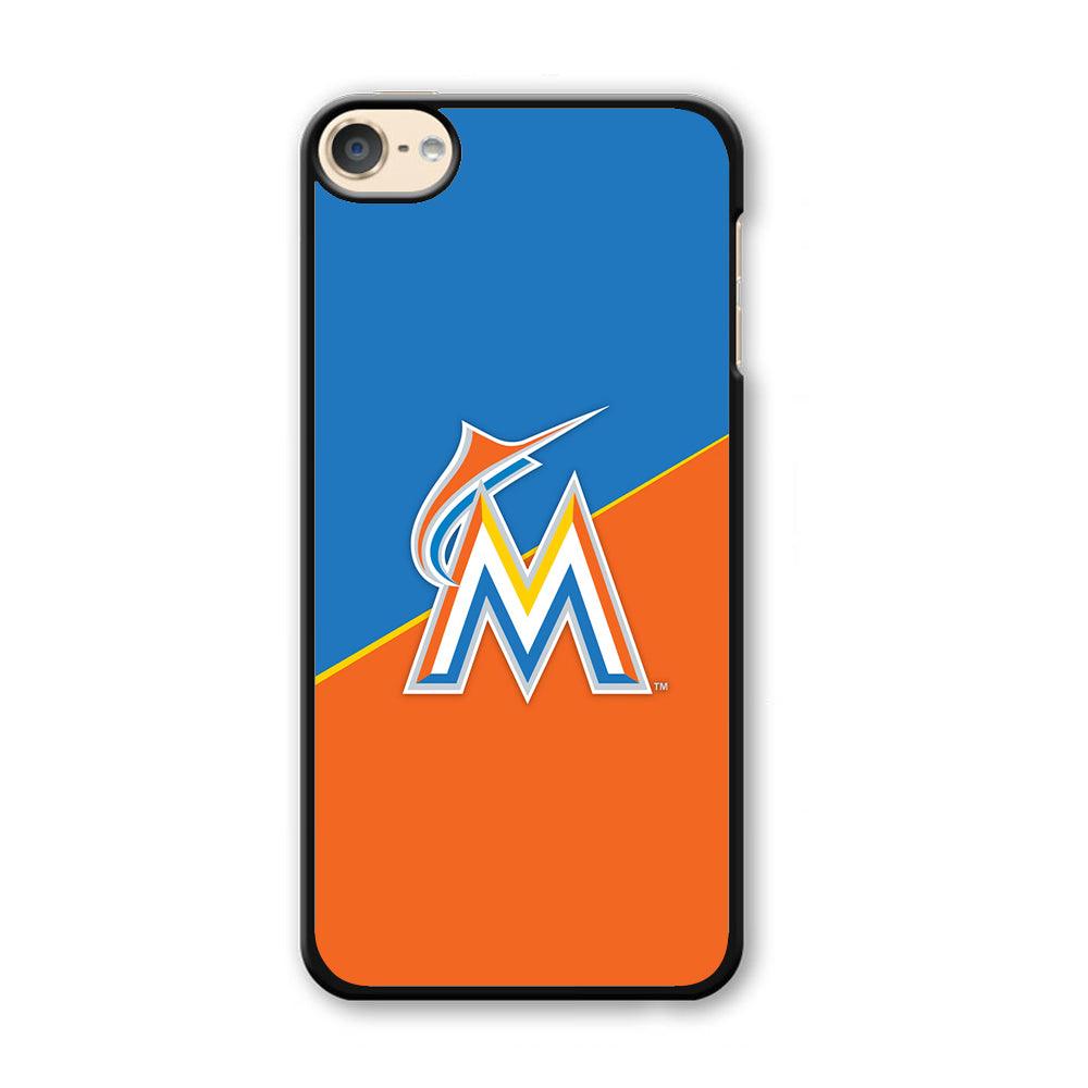 Baseball Miami Marlins MLB 002 iPod Touch 6 Case-Plastic / Full Wrap (3D Case)-Xtracase