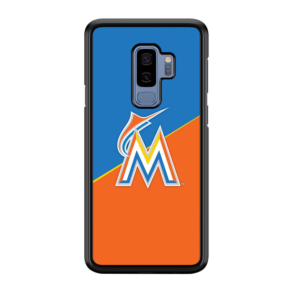 Baseball Miami Marlins MLB 002 Samsung Galaxy S9 Plus Case-Plastic / Full Wrap (3D Case)-Xtracase