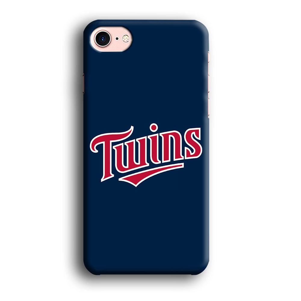 Baseball Minnesota Twins MLB 001 iPhone SE 2020 Case-Plastic / Full Wrap (3D Case)-Xtracase