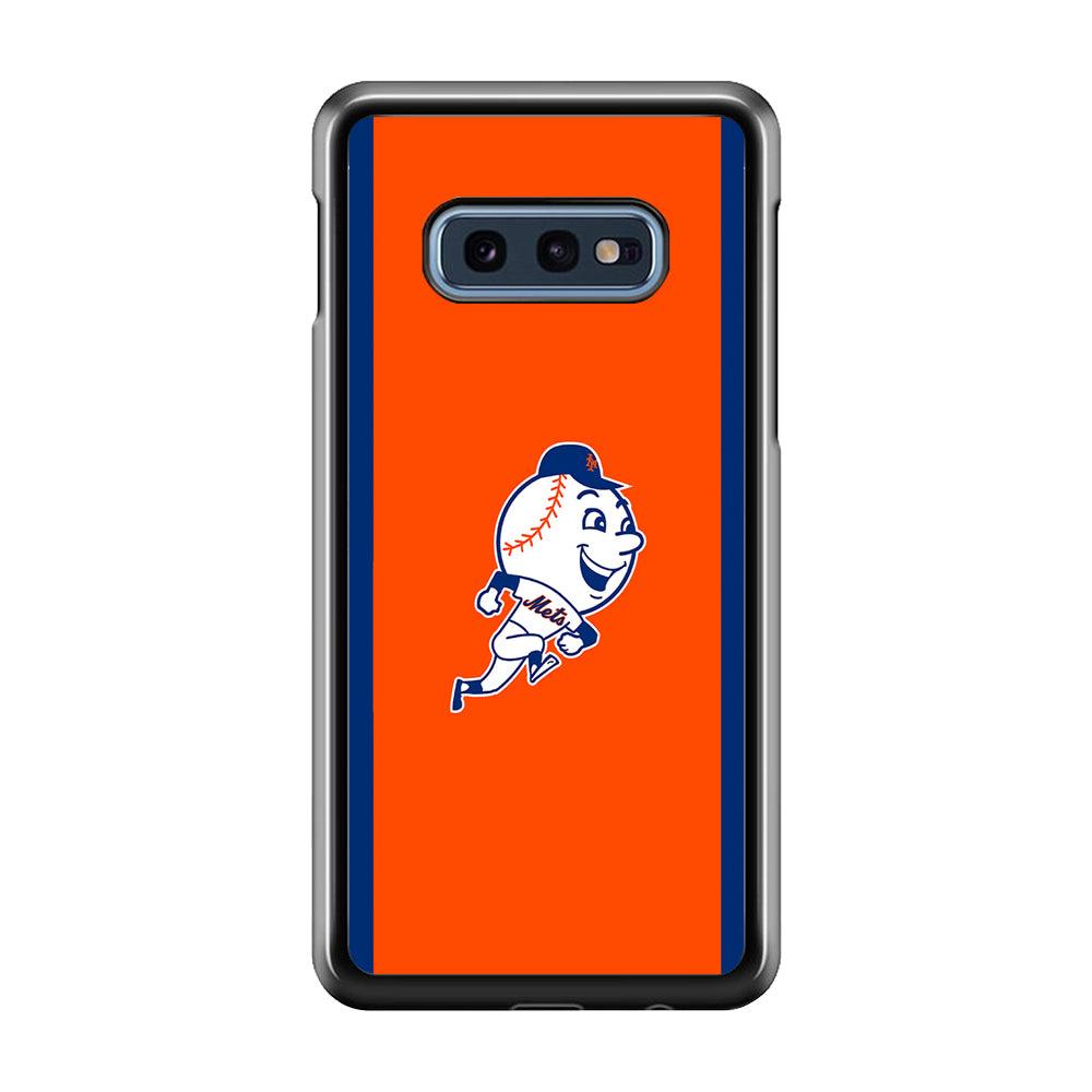 Baseball New York Mets MLB 002 Samsung Galaxy S10E Case-Plastic / Full Wrap (3D Case)-Xtracase