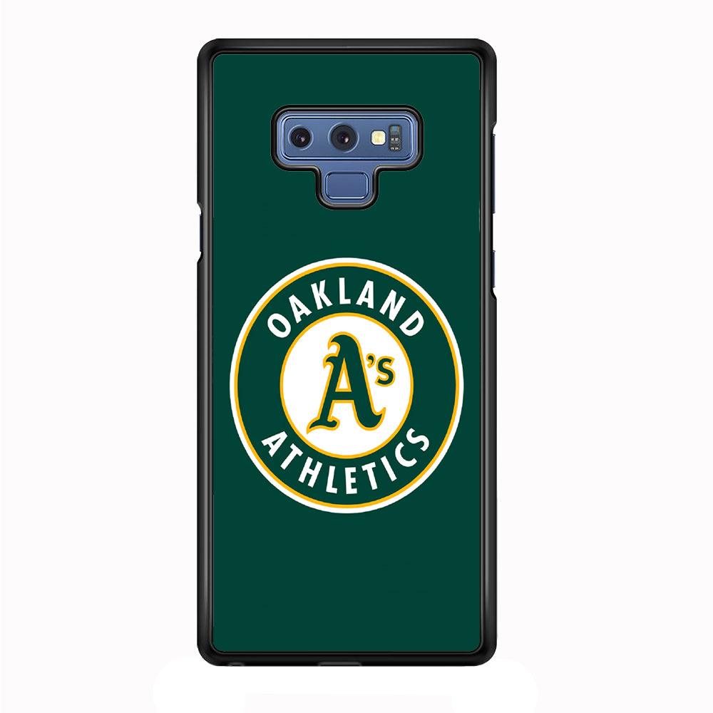 Baseball Oakland Athletics MLB 001 Samsung Galaxy Note 9 Case-Plastic / Full Wrap (3D Case)-Xtracase