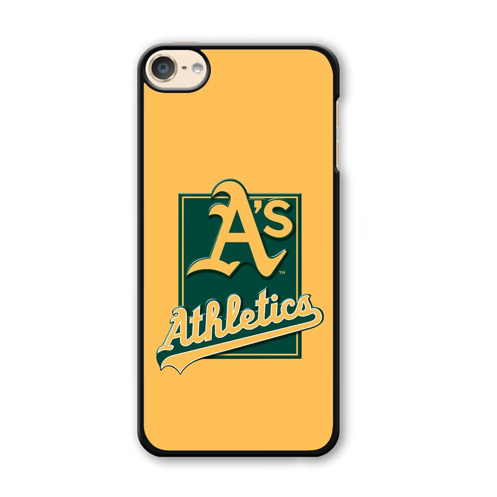 Baseball Oakland Athletics MLB 002 iPod Touch 6 Case-Plastic / Full Wrap (3D Case)-Xtracase