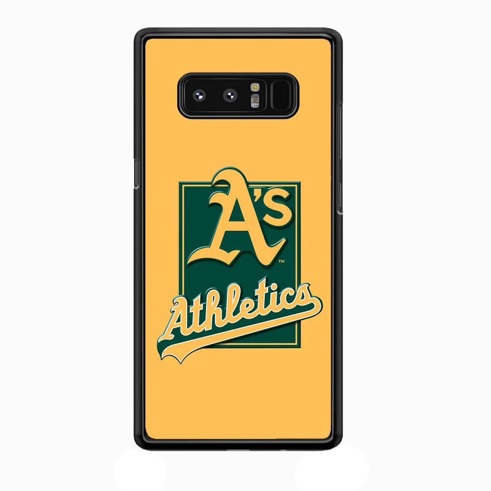 Baseball Oakland Athletics MLB 002 Samsung Galaxy Note 8 Case-Plastic / Full Wrap (3D Case)-Xtracase