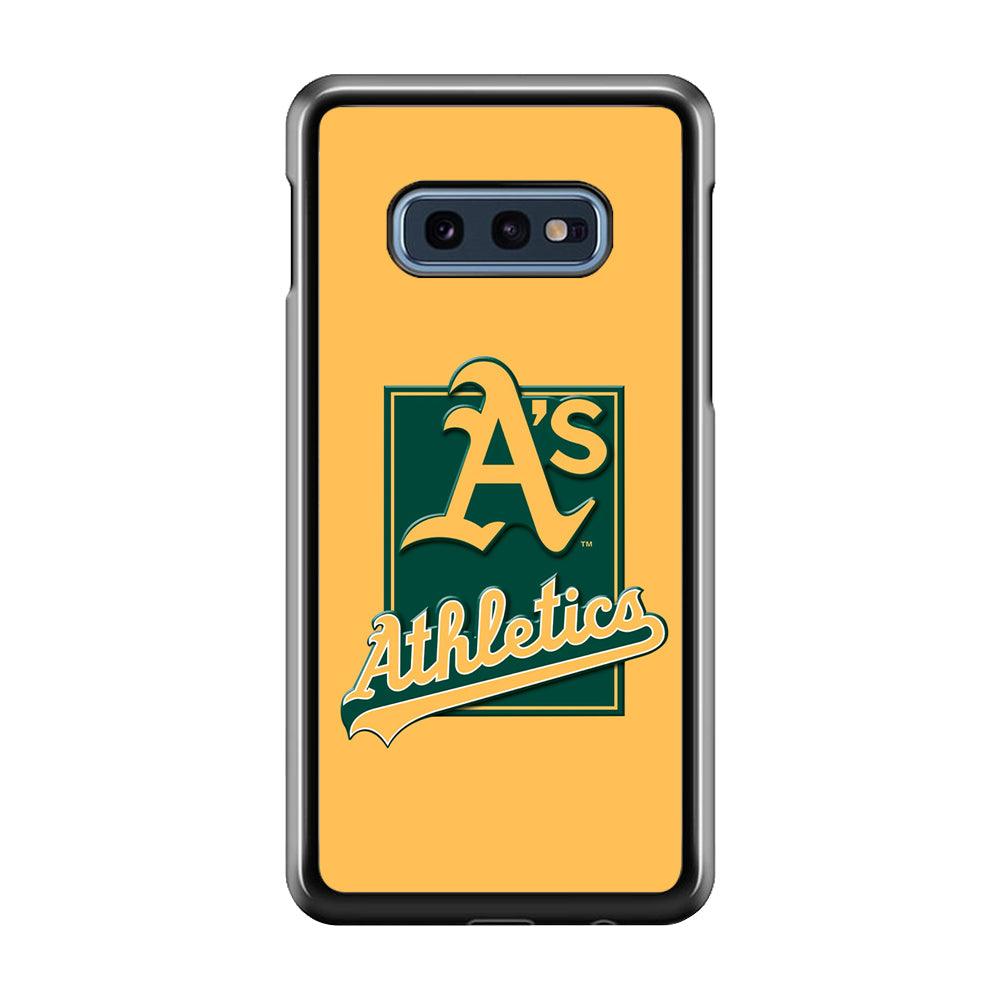 Baseball Oakland Athletics MLB 002 Samsung Galaxy S10E Case-Plastic / Full Wrap (3D Case)-Xtracase